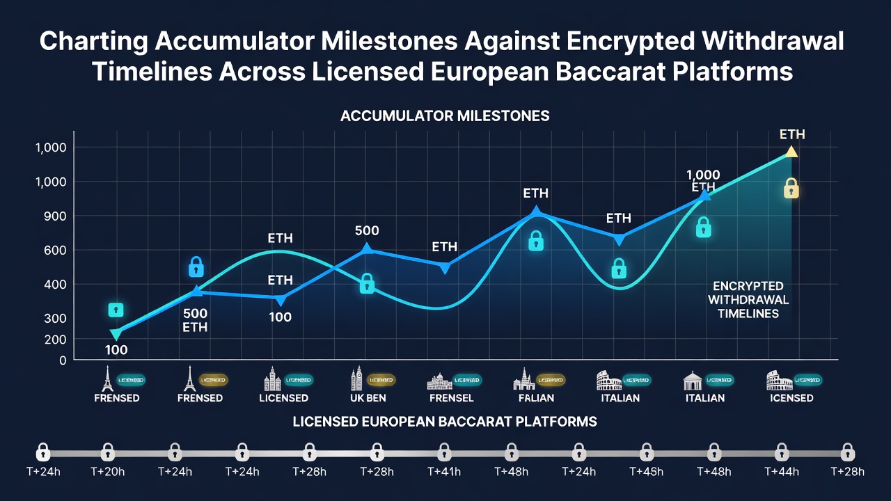 Visualisierung von Akkumulator-Meilensteinen und verschlüsselten Auszahlungszeitplänen auf europäischen Baccarat-Plattformen