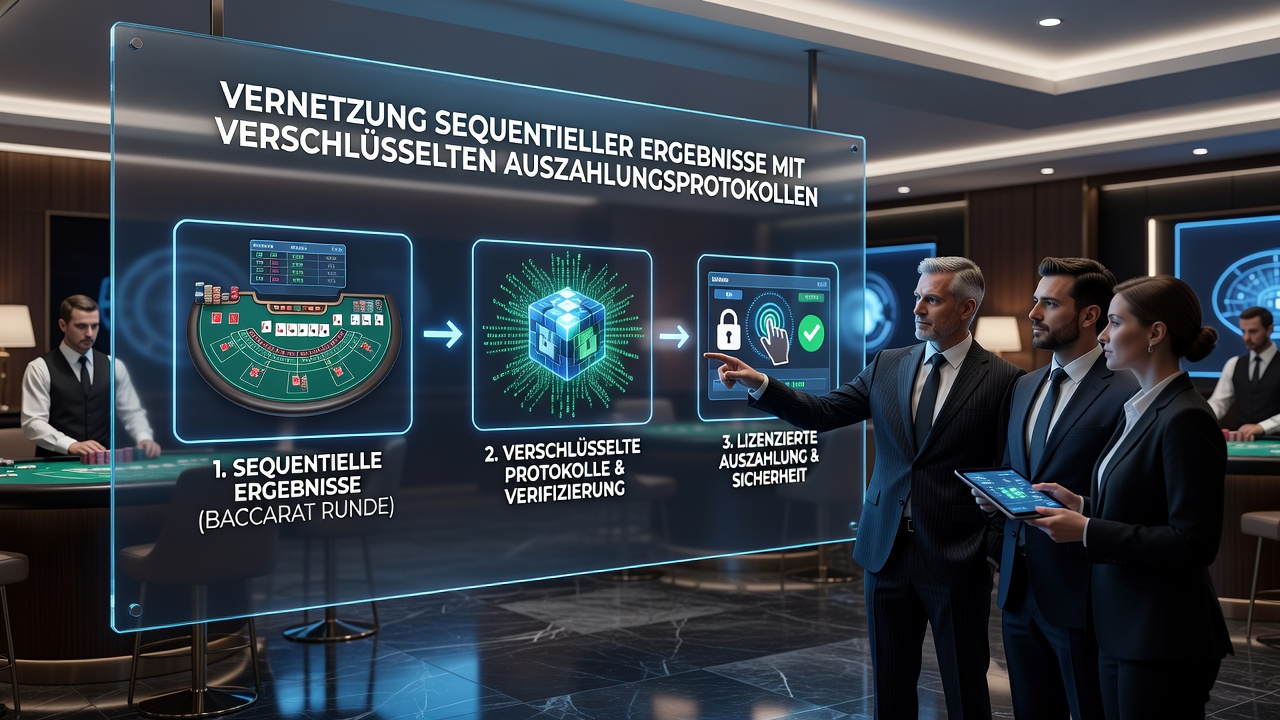 Verschlüsselte Datenübertragung von Baccarat-Sequenzen zu Auszahlungskonten in einem deutschen Lizenzsystem