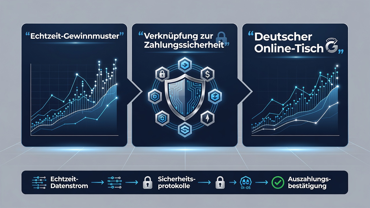 Illustration der Integration von Akkumulationsmustern mit sicheren Zahlungswegen auf lizenzierten Plattformen