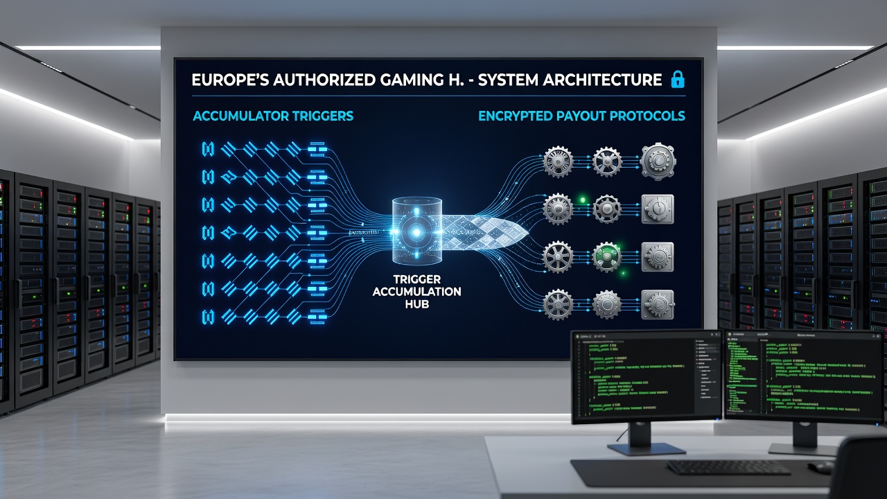 Visualisierung der Datenflüsse zwischen Akkumulator-Systemen und verschlüsselten Zahlungswegen in europäischen Lizenzmärkten